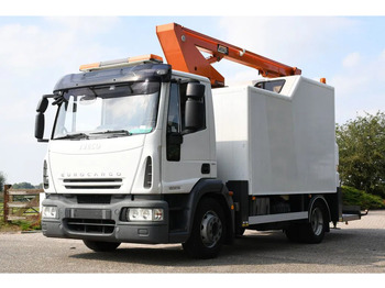 Camion Iveco EuroCargo 120 E18!! ARBEITSBUHNE/SKYWORKER/HOOGWERKER!!EURO5!! CUSTERS!!: photos 4