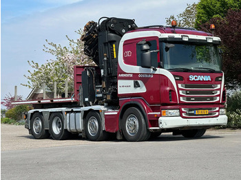 Tracteur routier Scania G480 !!TRUCK/TRACTOR!!!CRANE/GRUE/HIAB 105TM!!TOP!EURO6!!: photos 2