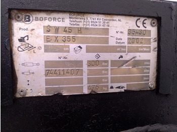 Attache rapide pour Engins de chantier Boforce SW45H - 74411407: photos 5