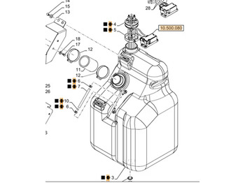 Moteur et pièces CASE
