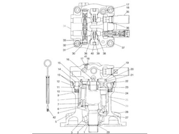 Moteur de rotation CASE