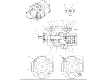 Pompe hydraulique CASE