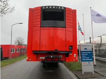 Semi-remorque frigorifique H.T.F. HTF 2 axle Frigo trailer 1 axle steering Carrier Vector city dubbele verdamper APK 03-2026: photos 2