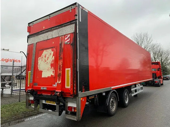 Semi-remorque frigorifique H.T.F. HTF 2 axle Frigo trailer 1 axle steering Carrier Vector city dubbele verdamper APK 03-2026: photos 4