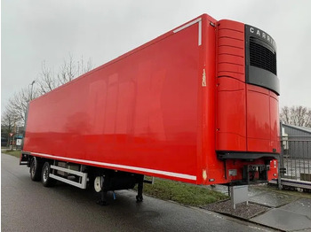 Semi-remorque frigorifique H.T.F. Heiwo HTF 2 axle Frigo trailer 1 axle steering Carrier Vector city dubbele verdamper APK 03-2026: photos 3