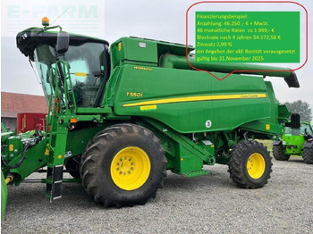 Moissonneuse-batteuse JOHN DEERE T550