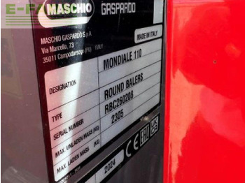 Presse à balles cubiques Maschio mondiale 110 topcut maschio fe: photos 3