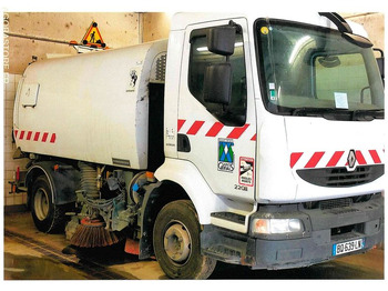 Balayeuse de voirie BALAYEUSE de Voiries- RENAULT MIDLUM 220 DXI avec aspiratrice EUROVOIRIE: photos 2