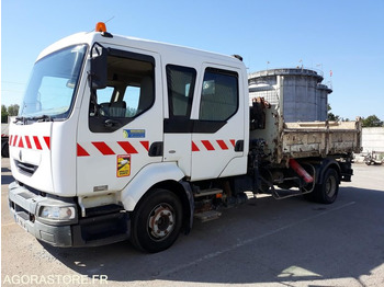 Camion CAMION BI-BENNE + GRUE - PL RENAULT MILDIUM 180 DCI Db - 2003 / 263 610 KM: photos 2