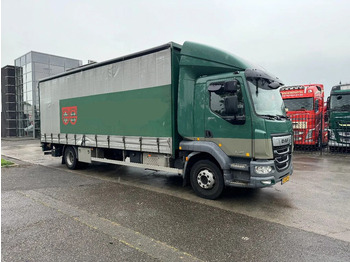 Camion à rideaux coulissants DAF LF 260 4X2 16T DHOLLANDIA LOAD LIFT + TÜV TILL 0: photos 3