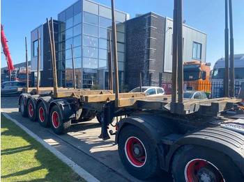Semi-remorque grumier Doll 4 AXLE - BPW - WOOD / HOLZ / TIMBER TRANSPORTER: photos 2