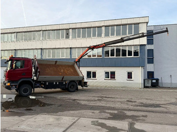 Camion grue Scania G370 4X4 EURO 6 + 3-SIDE TIPPER + PALFINGER PK9002 + REMOTE: photos 3 Camion grue Scania G370 4X4 EURO 6 + 3-SIDE TIPPER + PALFINGER PK9002 + REMOTE: photos 3
