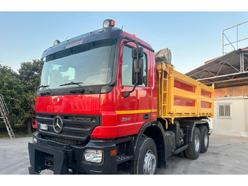 Camion benne Mercedes 3 assi ribaltabile euro 5: photos 5 Camion benne Mercedes 3 assi ribaltabile euro 5: photos 5