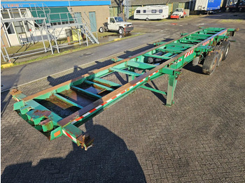 Semi-remorque porte-conteneur/ Caisse mobile FRUEHAUF