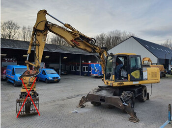 Pelle sur pneus KOMATSU PW180