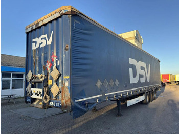 Semi-remorque rideaux coulissants KRONE SD