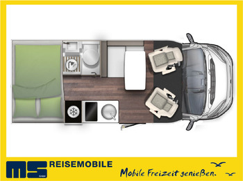 Camping-car profilé Forster T 599 HBN COUPÈ /-2025-/165PS / SILVER - EDITION: photos 2