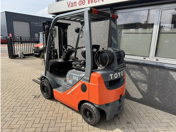 Chariot élévateur à gaz Toyota 02-8FGF18 Triplo 430 Freelift/Sideshift/4e Functie 2013 Lpg: photos 4