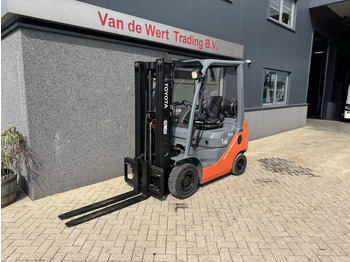 Chariot élévateur à gaz Toyota 02-8FGF18 Triplo 430 Freelift/Sideshift/4e Functie 2013 Lpg: photos 2