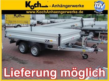 Remorque voiture neuf Humbaur HTK 3000 175x314cm 3,0t Alubordwände  E Pumpe: photos 1
