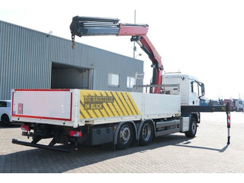 Camion plateau, Camion grue neuf MAN 26.440 TGS LL 6x2, Palfinger PK 22002, Klima,AHK: photos 3