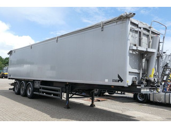 Semi-remorque benne Stas S300CX, Alu, 78m³, Kombitür, Luft-Lift: photos 4