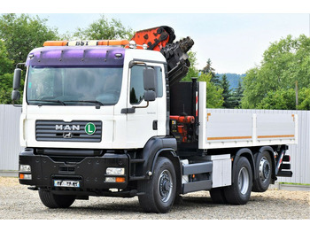 Camion grue MAN TGA 26.430 Pritsche 5,50m + KRAN+ FUNK/6-4H2: photos 3