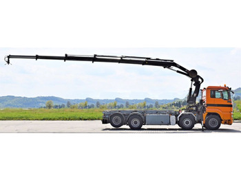 Camion ampliroll, Camion grue MAN TGA 35.480 Abrollkipper* KRAN/FUNK: photos 5