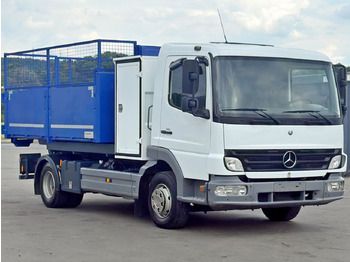 Camion ampliroll Mercedes-Benz 815 * Abrollkipper  + CONTAINER 3,68 m * TOP: photos 4