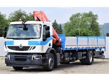 Camion grue, Camion plateau Renault Premium 320 DXI* FASSI F130AC.23 * FUNK: photos 3