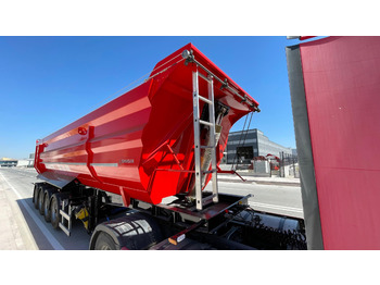 Semi-remorque benne neuf EMIRSAN SELF-STEERING, 4 AXLE U TYPE TIPPER: photos 3