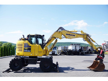 Pelle sur pneus KOMATSU PW118