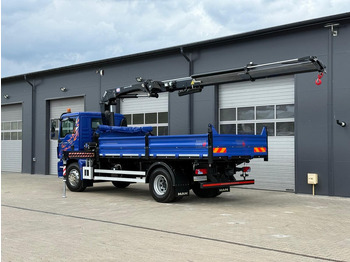 Camion benne MAN MAN TGM TGL TGS 18.250 // E6 // wywrotka + HDS HMF z pilotem //: photos 3