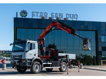 Camion plateau, Camion grue neuf MAN TGM 18.320 4x4 PALFINGER PK 27002 Basket NEW !: photos 3 Camion plateau, Camion grue neuf MAN TGM 18.320 4x4 PALFINGER PK 27002 Basket NEW !: photos 3