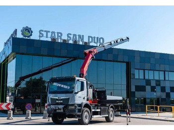 Camion plateau, Camion grue neuf MAN TGM 18.320 4x4 PALFINGER PK 27002 Basket NEW !: photos 4 Camion plateau, Camion grue neuf MAN TGM 18.320 4x4 PALFINGER PK 27002 Basket NEW !: photos 4