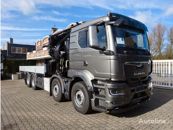 Camion plateau, Camion grue MAN TGS 35.510: photos 3