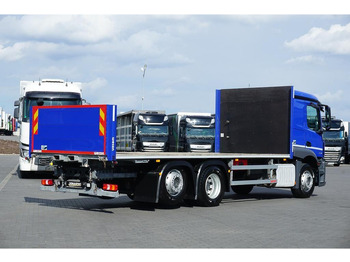 Camion plateau Mercedes-Benz ACTROS / 2543 / ACC / E 6 / PEŁNY ADR / PLATFORMA / ZAWIESIE POD: photos 5