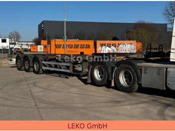 Semi-remorque porte-conteneur/ Caisse mobile SCHMITZ SCF