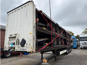 Semi-remorque rideaux coulissants KRONE SD