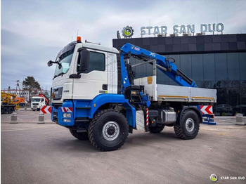 Camion grue, Camion plateau MAN  TGS 18.440 4x4 HIAB 166 E-4 CRANE KRAN MAN  TGS 18.440 4x4 HIAB 166 E-4 CRANE KRAN: photos 4