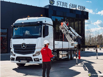 Camion grue Mercedes-Benz  ACTROS 3351 NEW 6x4 Fassi F485 Crane: photos 4
