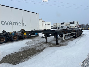 Semi-remorque porte-conteneur/ Caisse mobile NÄRKO