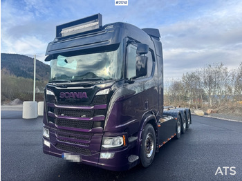 Camion ampliroll SCANIA R 580