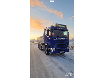 Camion benne SCANIA R 580