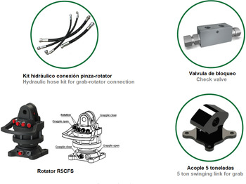 Grappin pour Grue auxiliaire neuf Agricultural grab PAF-10: photos 4