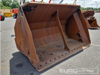 Godet 128" High Tip Front Loading Bucket to suit CAT 972H: photos 4