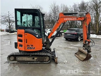 Mini pelle HITACHI ZX26U-6