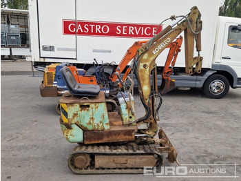 Mini pelle Kobelco Rubber Tracks, Blade, Offset: photos 5