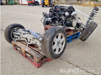 Matériel de chantier Pallet of Volvo XC70 Spares including Axles, Tyres, Engine components: photos 2