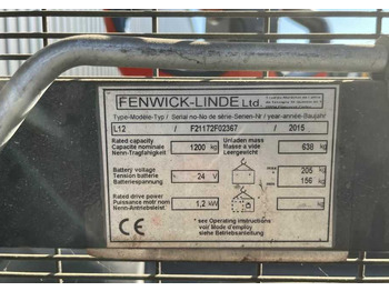 Gerbeur Linde L12: photos 4